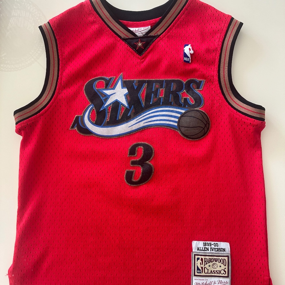 Mitchell and Ness Sixers Jersey